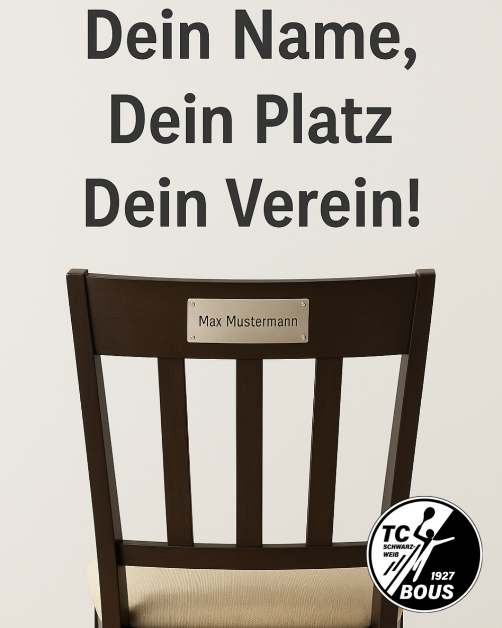 Stuhlpatenschaft Sommerclubheim