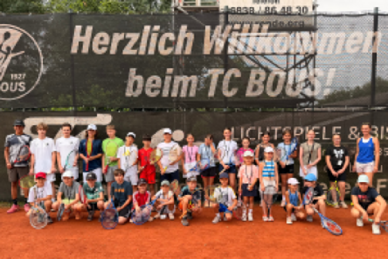 Sommer-Tenniscamp 2026 in Bous