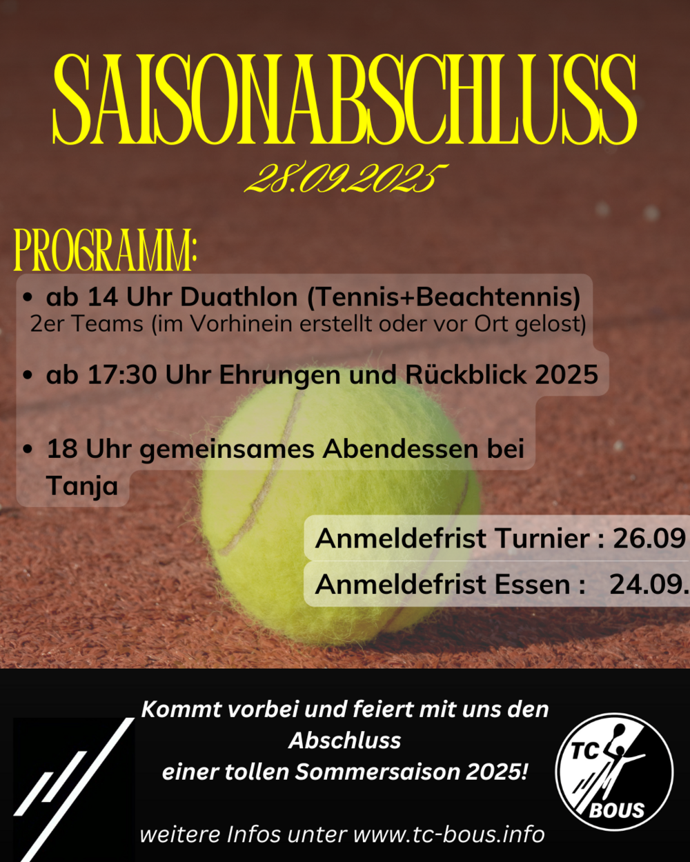 Saisonabschluss 2025